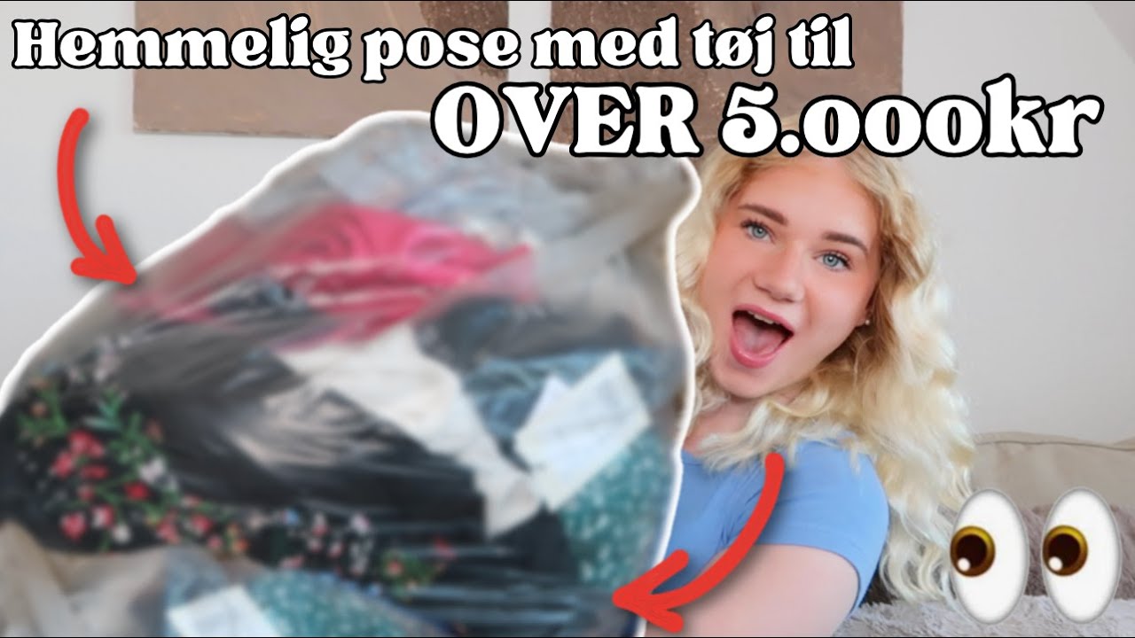 Køber tøj lykkepose til en værdi af 5000 kr