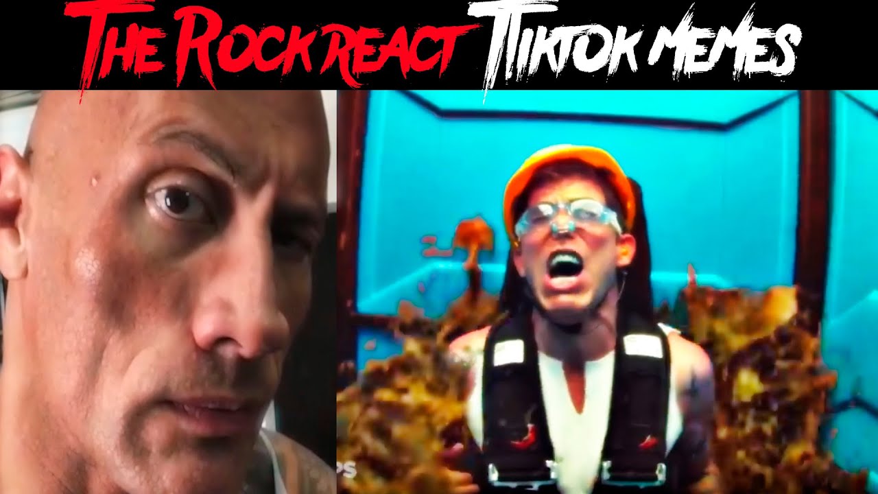 The Rock reacts Tiktok Memes | Memes