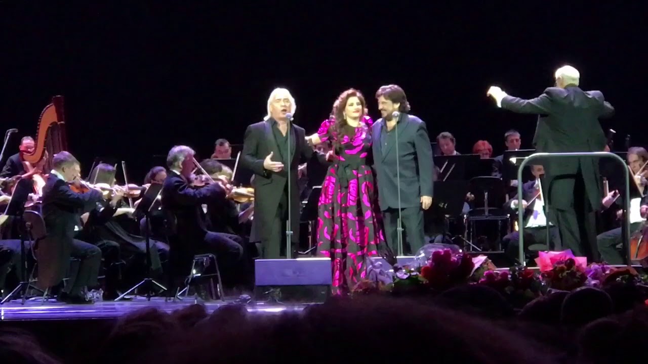 “O Sole Mio”, Dmitri Hvorostovsky, Marcelo Alvarez, Dinara Alieva. 14.12.2016