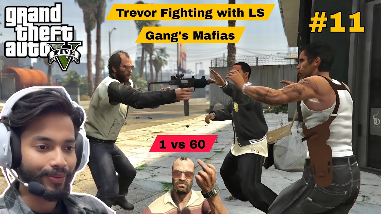 Trevor’s ￼Rampage 2nd and 3rd full brutal fight | story mode 