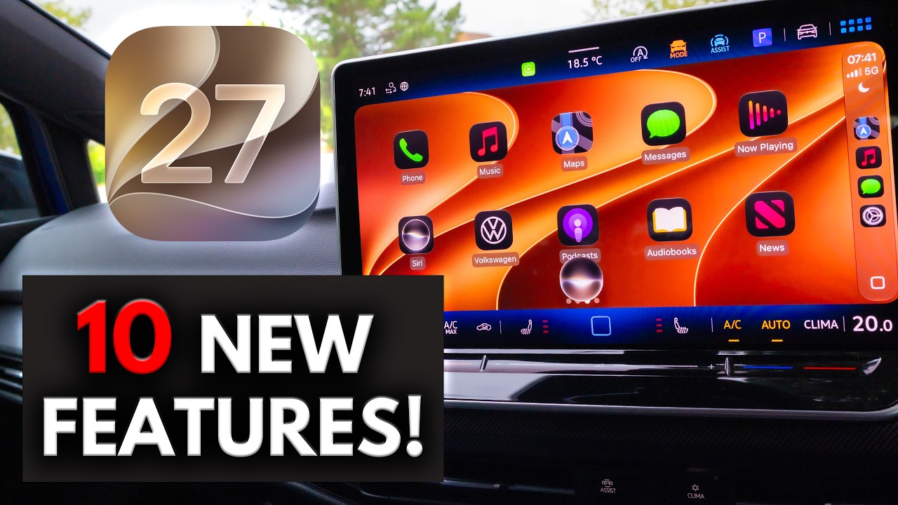 Apple CarPlay в iOS 27 | 10 НОВЫХ ФУНКЦИЙ!