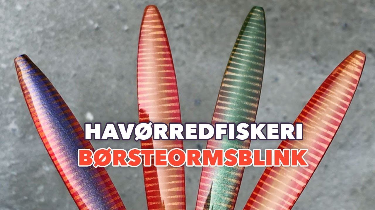 Børsteormsblink Til Havørred Forår | Børsteorm Imitationer Tight Line Lures | Blink Til Havørred!