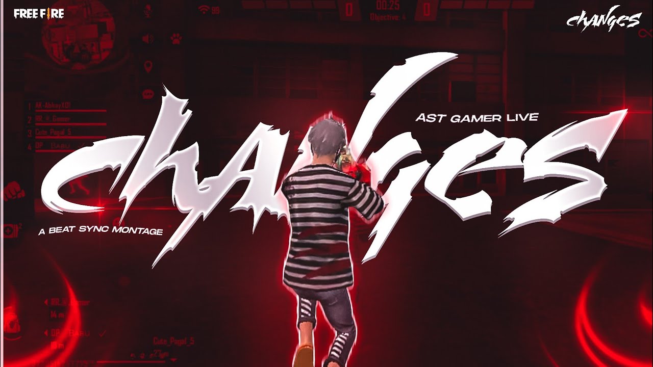 XXXTENTACION - CHANGES FREE FIRE VELOCITY MONTAGE || FREE FIRE XXXTENTACION MONTAGE