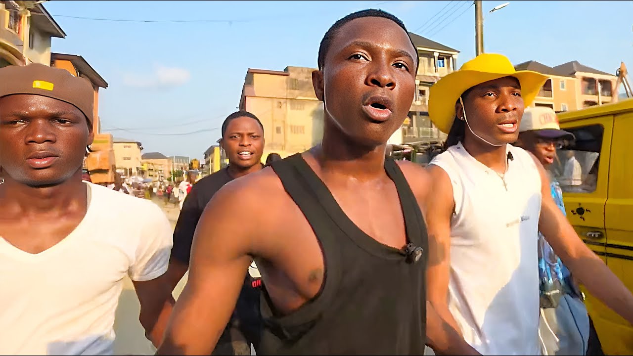 Ojo Takes Enzo To The Biggest Market Place In Lagos..