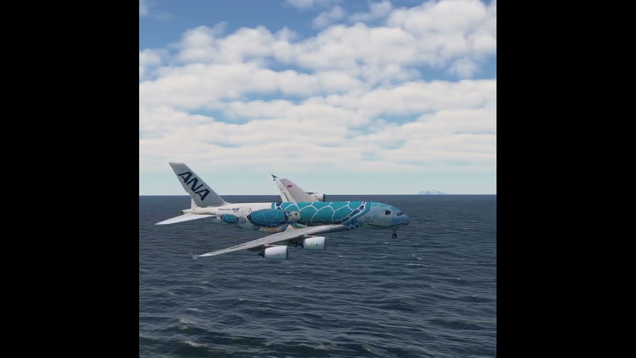 Airplane Emergency Landing in the open sea EP287