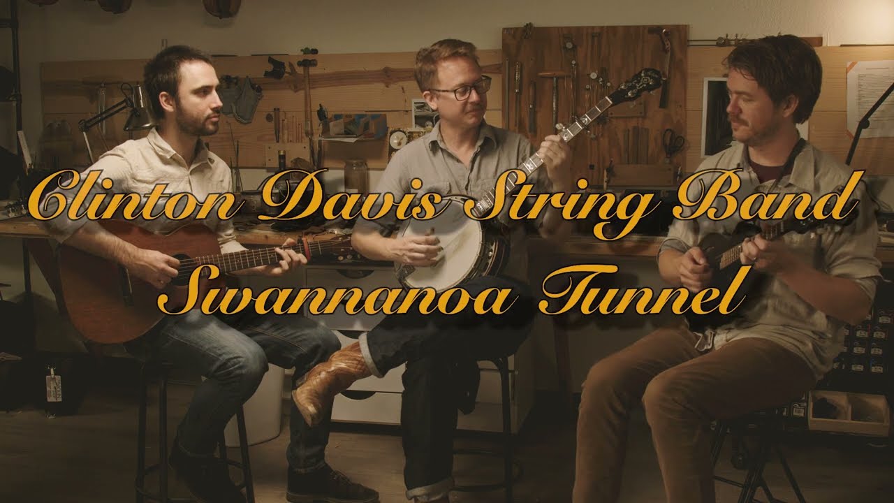 The Clinton Davis String Band performs Swannanoa Tunnel 