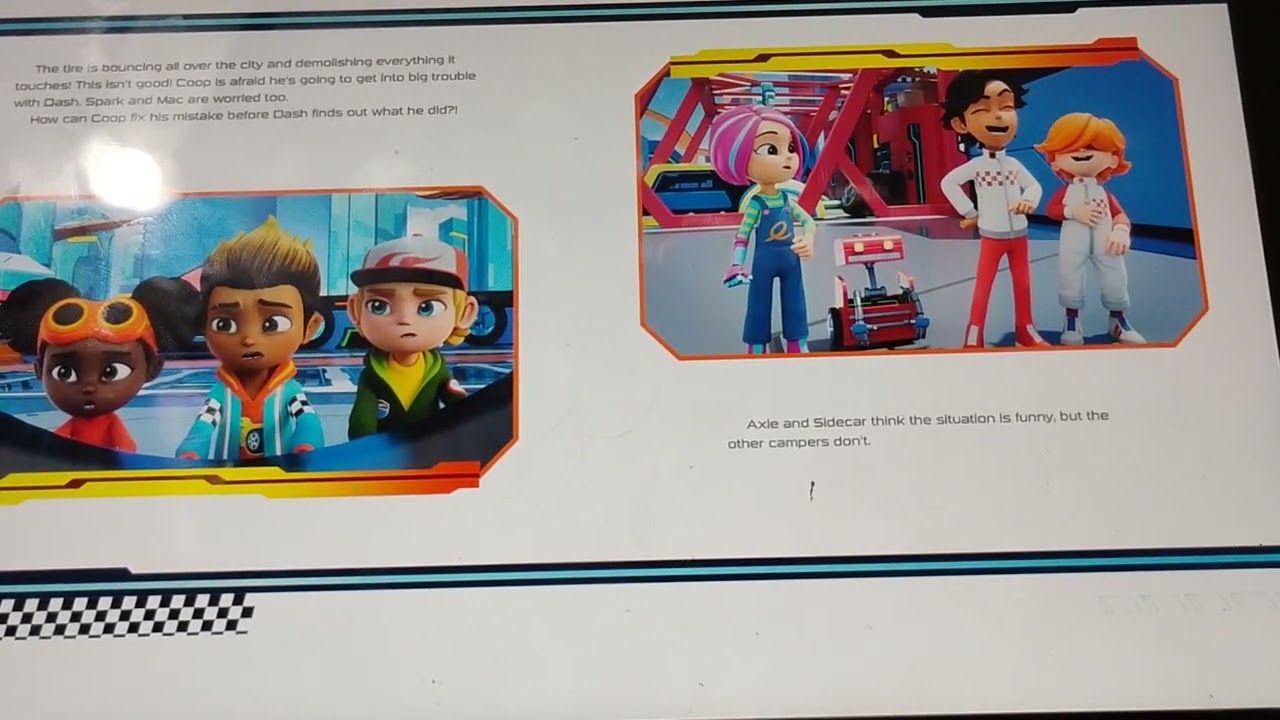 Hot Wheels Let's Race Ultimate Racers Read Along 