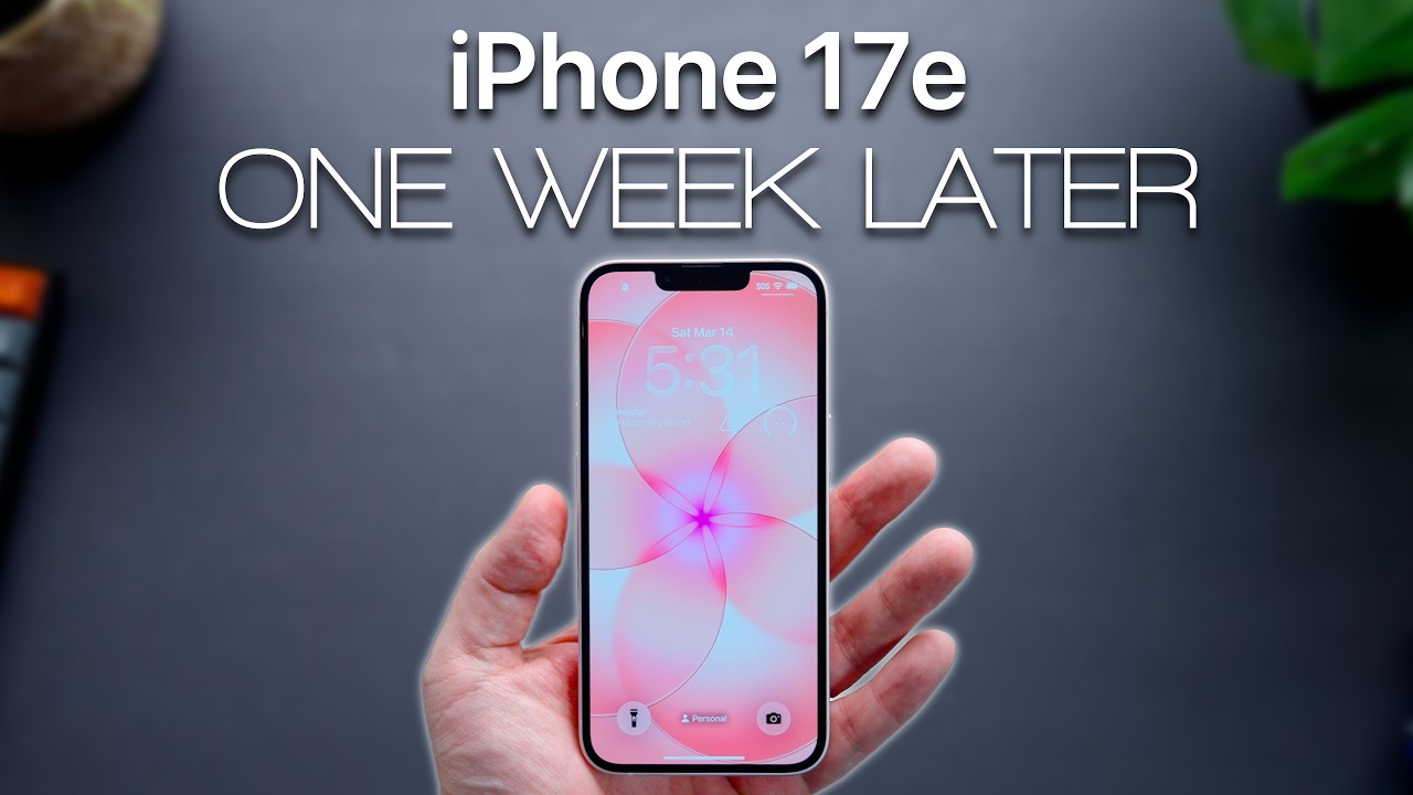 iPhone 17e неделю спустя &mdash; обманчиво хорош!!