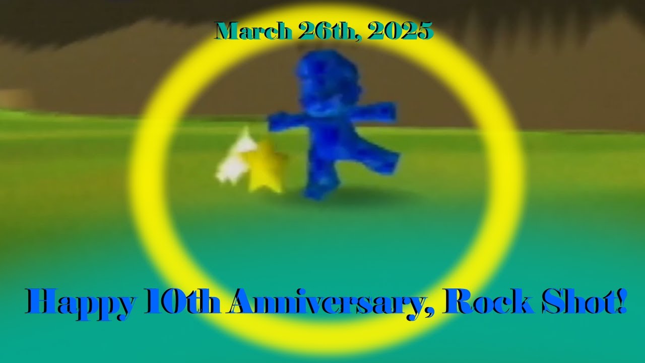 The goal was to become Pixels. (Metal Mario Rock Shot on its Tenth Anniversary!)