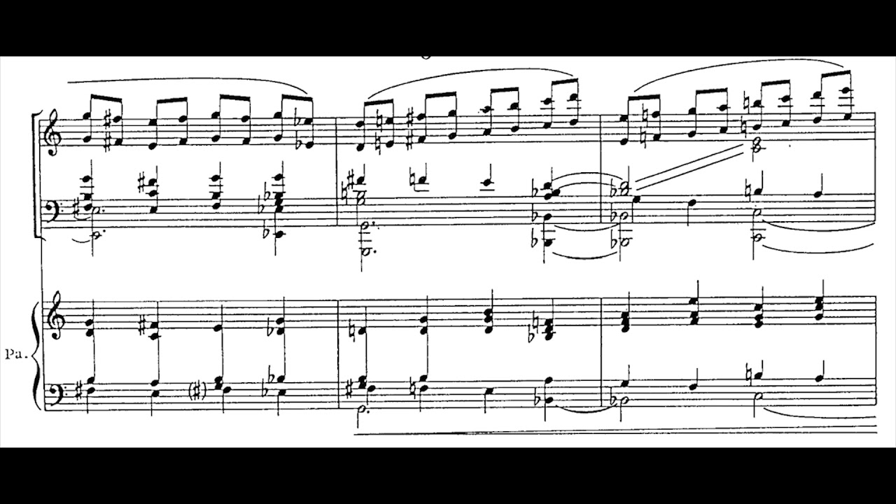 [Xavier Montsalvatge] Concerto Breve (Score-Video)
