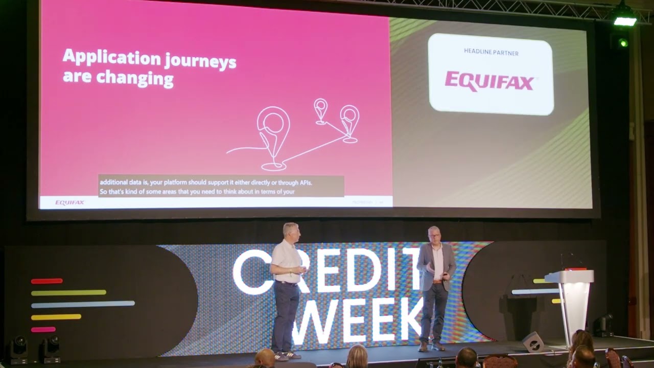 Equifax at Credit Week: Smarter decisions, Smoother journeys. The future of onboarding.