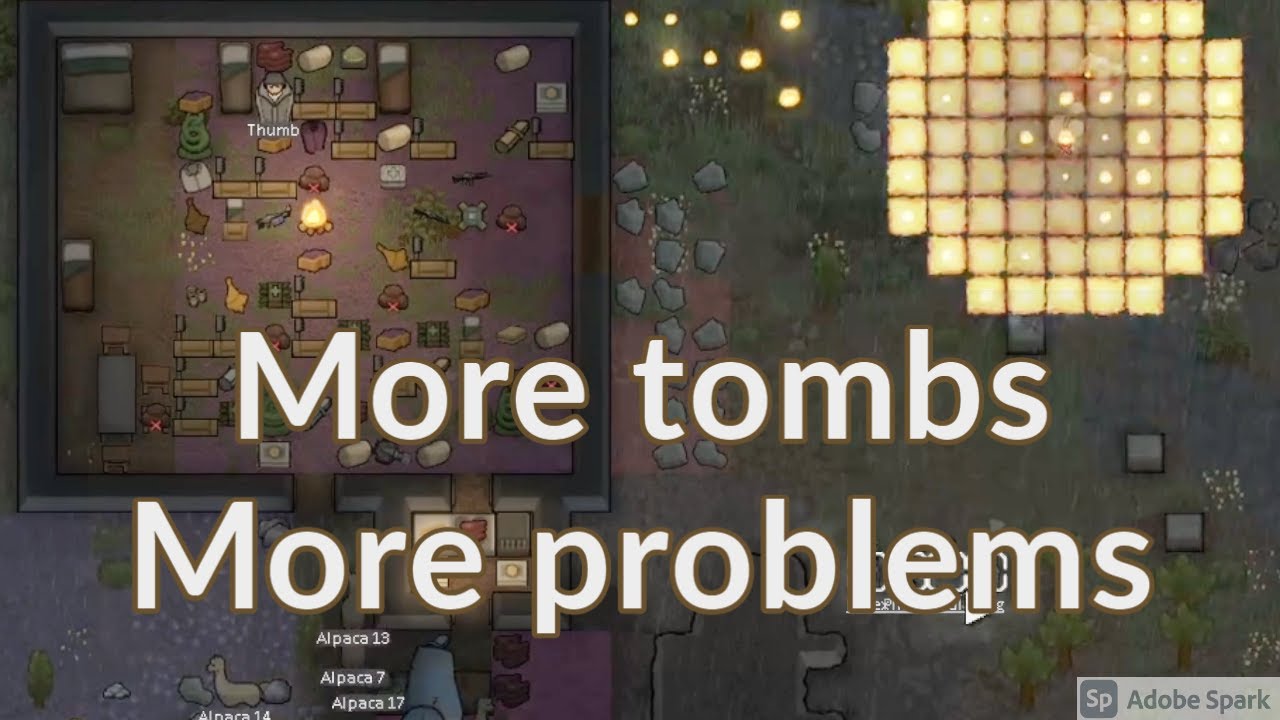 Rimworld : Tribal Wizards 3, 500% Threat. We get mugged.