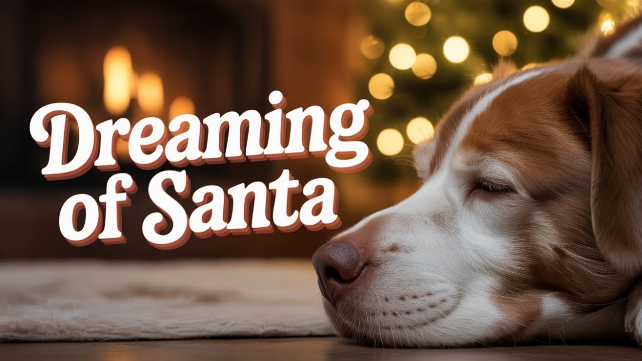 Gentle Puppy Sleep Music 🐾 Calming Fireplace Music for Dogs & Anxiety Relief | No Ads
