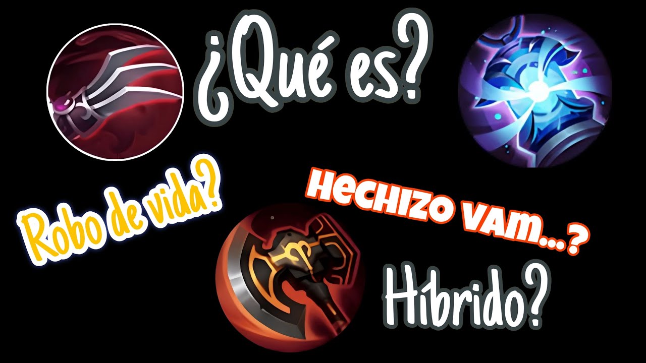 Robo de Vida, Hechizo Vampírico y Robo de vida Híbrido - ¿Qué son? - Mini guía - NelXid MLBB