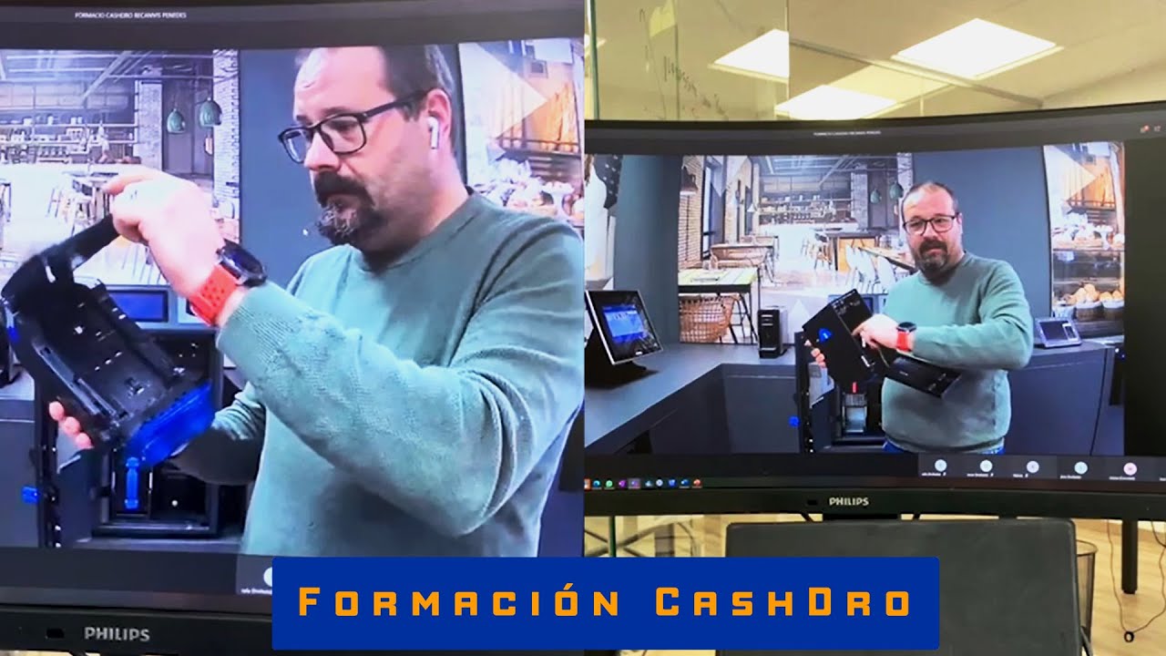 Formación CashDro (máquina de gestión de efectivo)