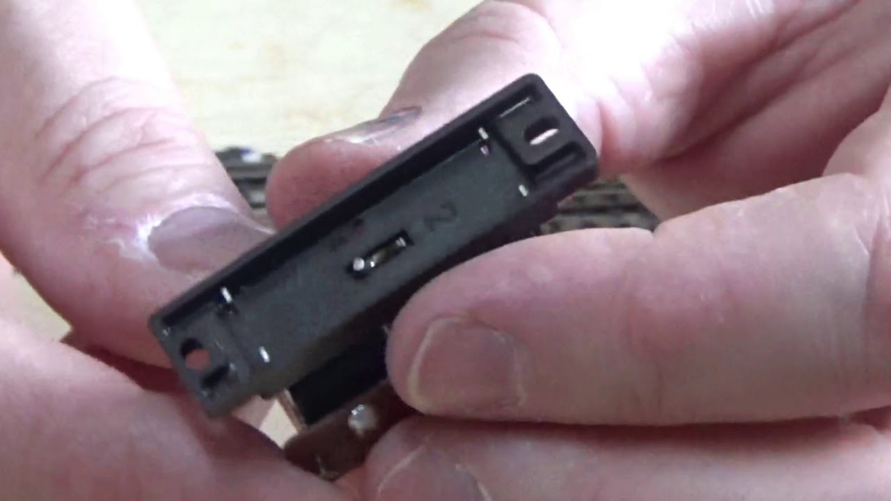 Blackwood N gauge layout  - How I installed point motors on the layout