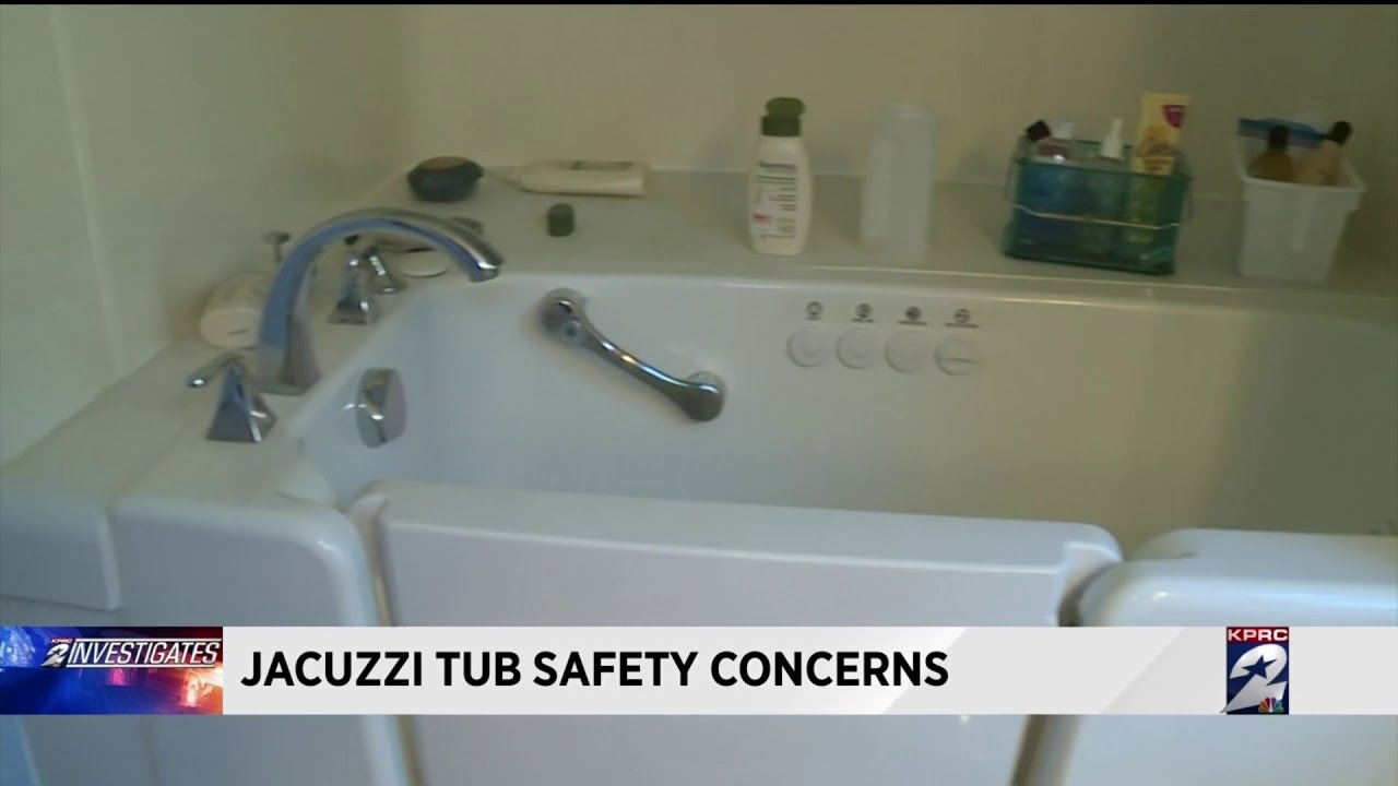 Jacuzzi tub safety concerns