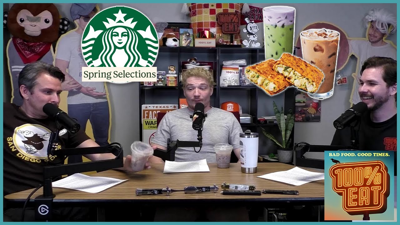 We Once Again Almost Try the Food %% Starbucks Spring Menu