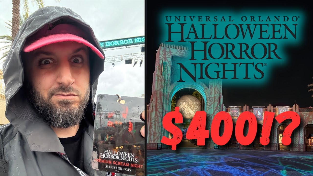 HHN 2025 - Is Premium Scream Night Worth $400? HONEST Review & My Experience
