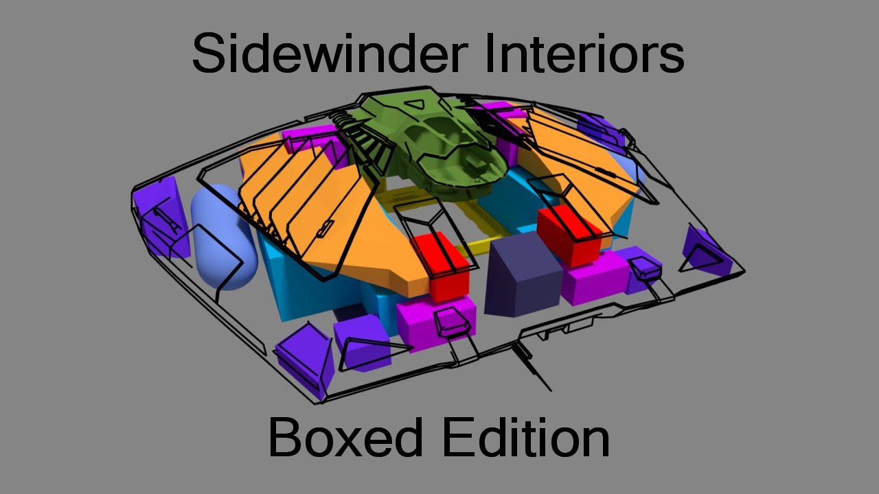 Elite Dangerous - Sidewinder Interiors Boxed Edition