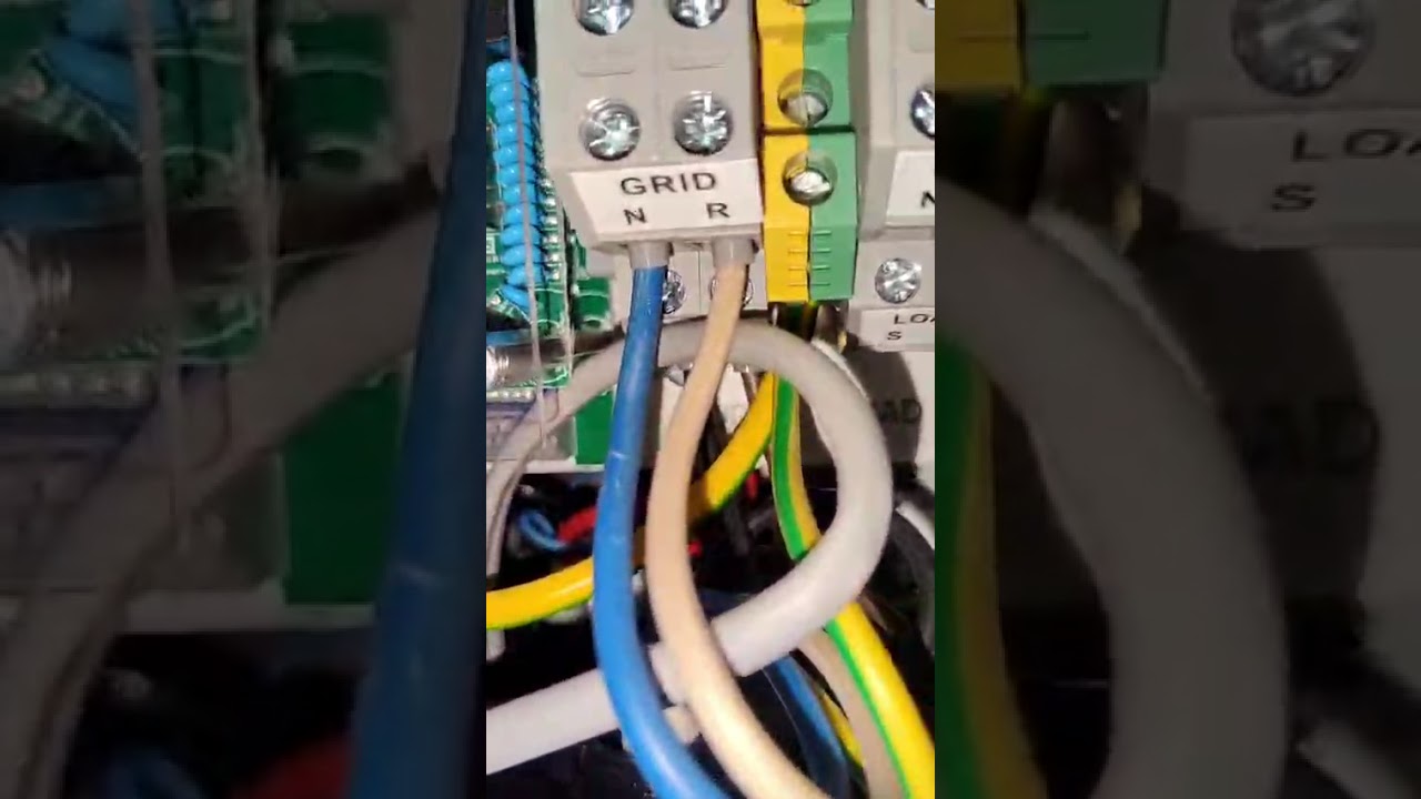 Błędne podpięcie przekładników w falowniku Deye 