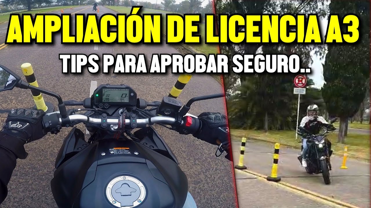 EXAMEN PRACTICO en MOTO, APROBA en el PRIMER INTENTO.. (CABA 2025) 😉🏍️🪪