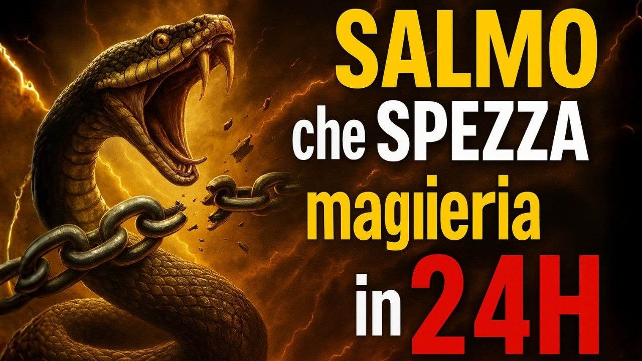 L’unico Salmo per Spezzare Maledizioni, Legami e Stregonerie in 24 Ore