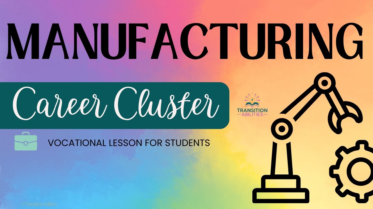 Manufacturing - CAREER CLUSTERS Student Job Skills Exploration Lesson