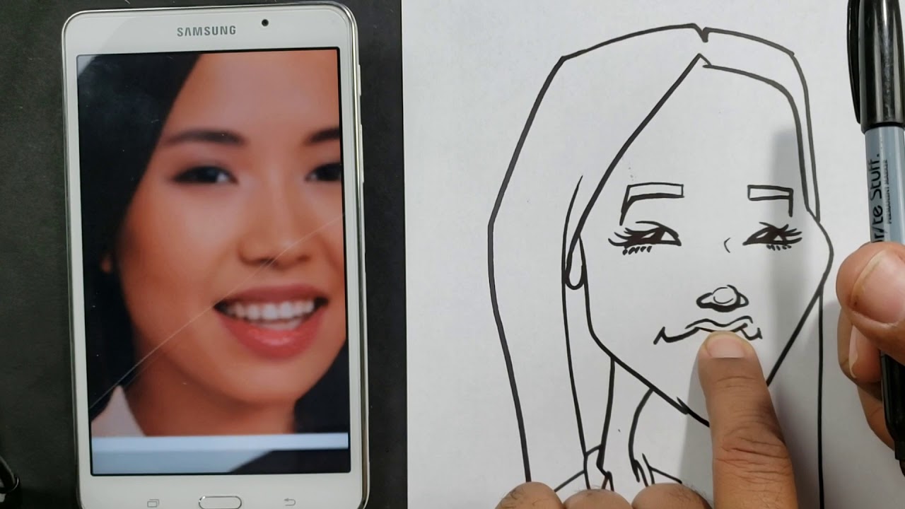 How to draw a Basic Caricature for Beginners