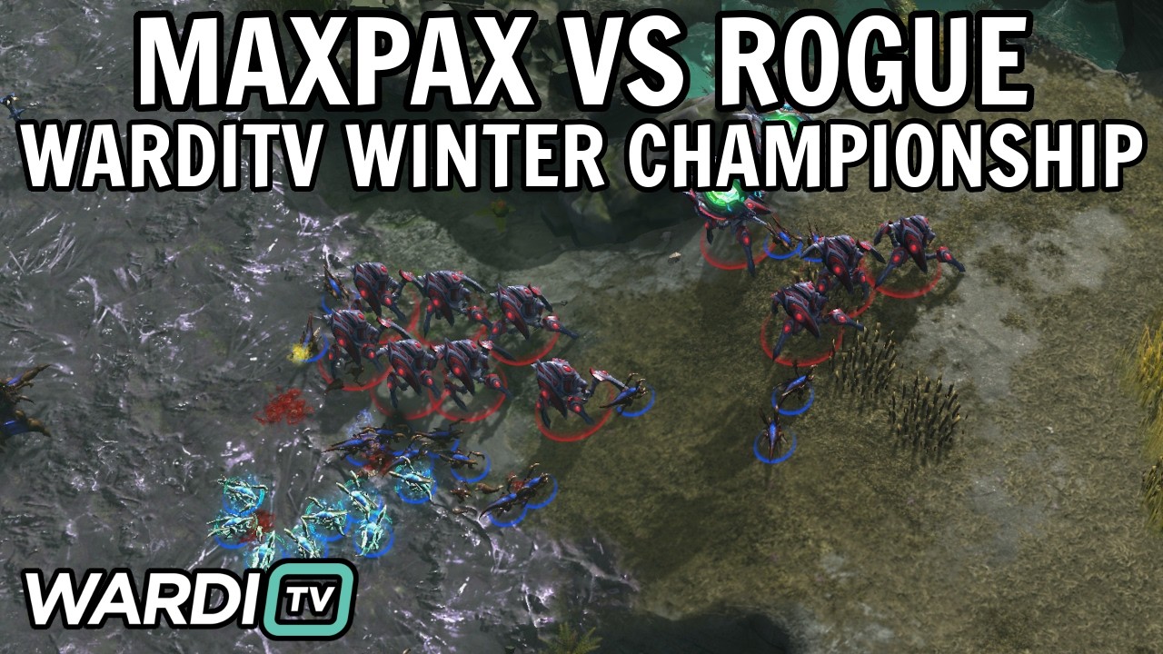 MaxPax против Rogue (PvZ) - Плей-офф зимнего чемпионата WardiTV [StarCraft 2]