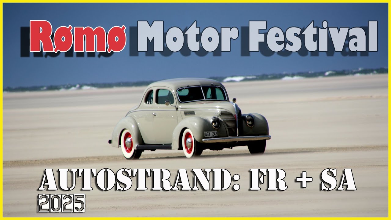 RØMØ MOTOR FESTIVAL, Römö, RMF, Autostrand, Freitag + Samstag Renntag
