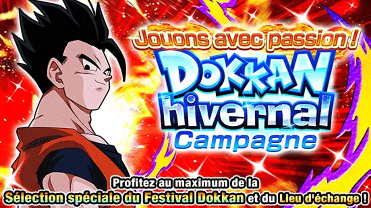 News Dokkan Battle | Campagne Dokkan Hivernal ! Jouons avec passion !