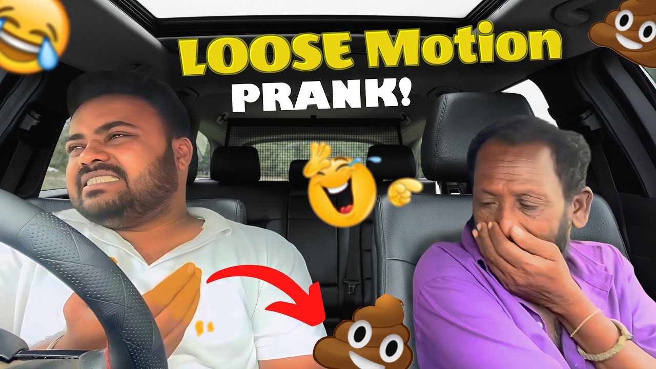 Loose Motion Prank 💩 | Car Prank | Tamil Taxi Car Pranks