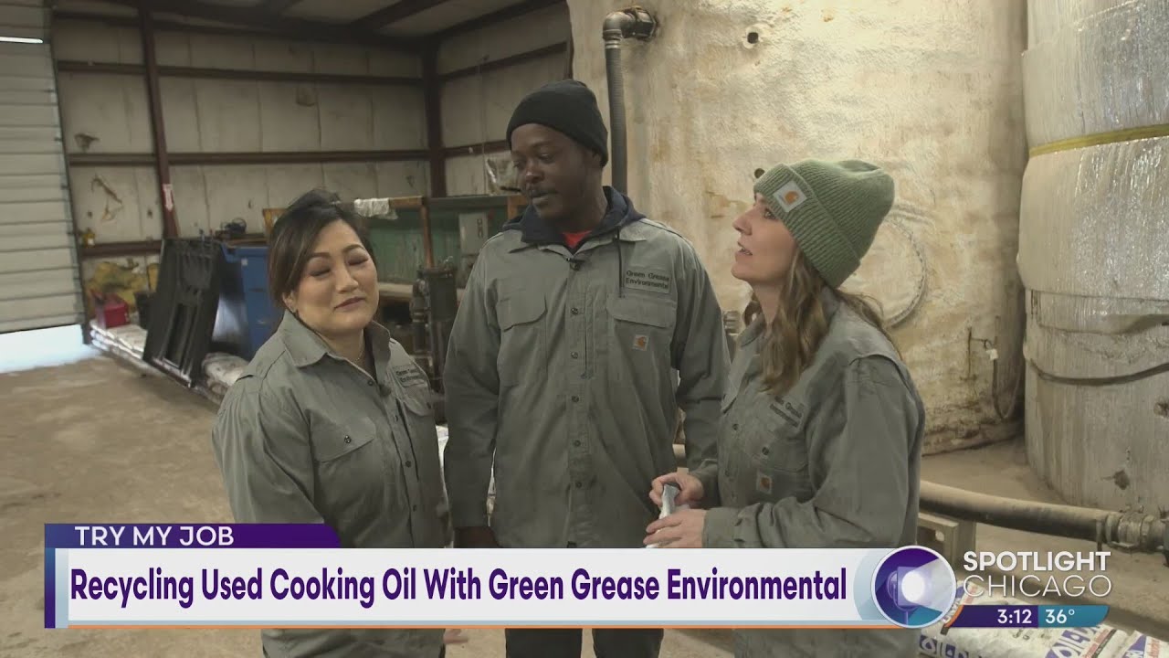 Recycling Used Cooking Oil With Green Grease Environmental