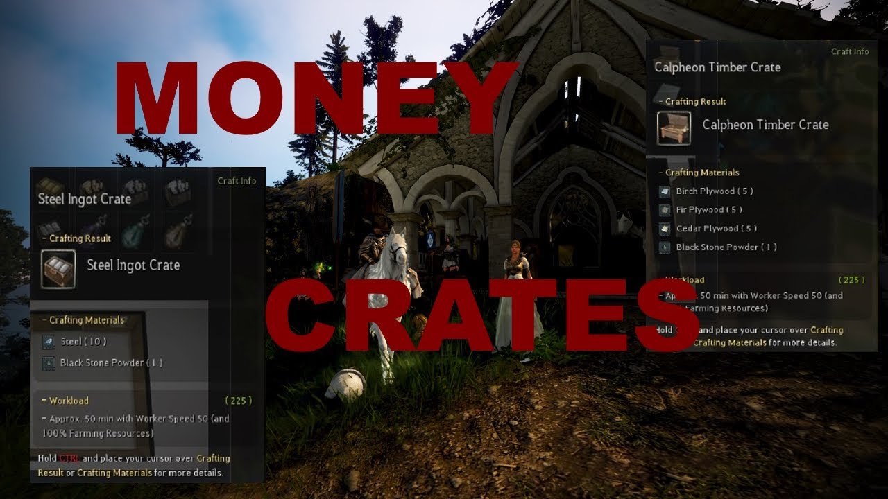 Trading Crates In Grana | BLACK DESERT ONLINE