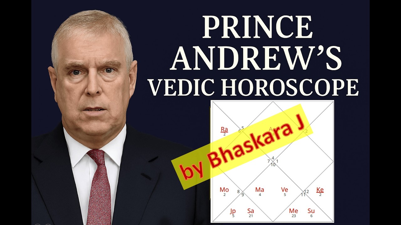 Prince Andrew - Vedic Horoscope