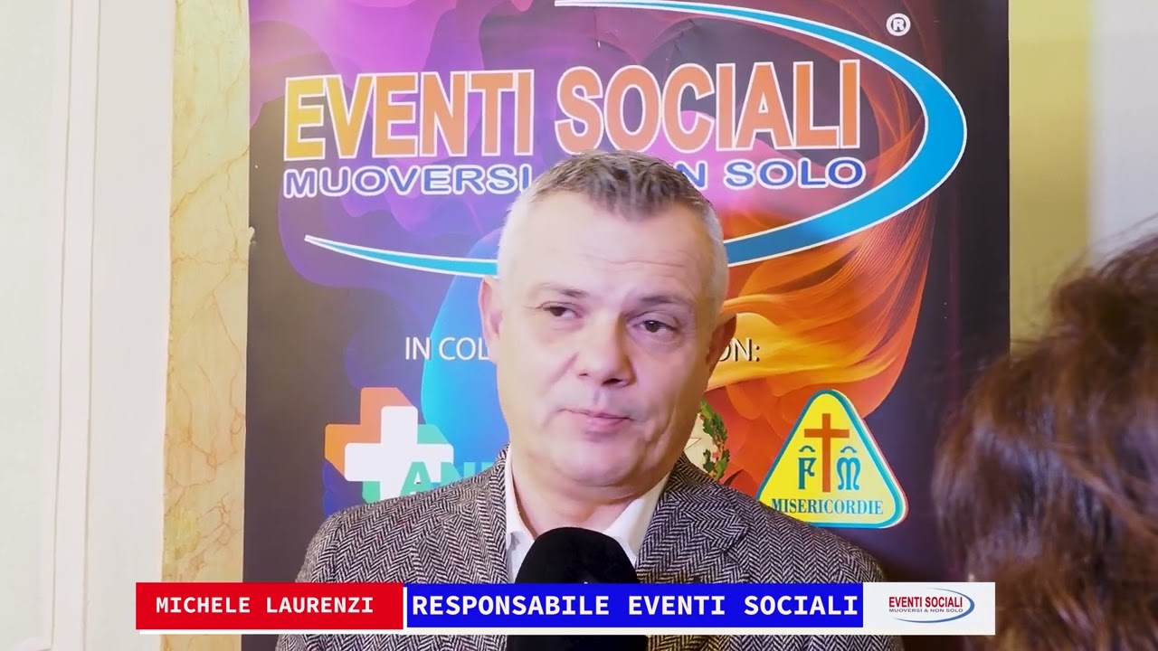 Muoversi & Non Solo Misericordia Ponticino - le parole del Responsabile Laurenzi