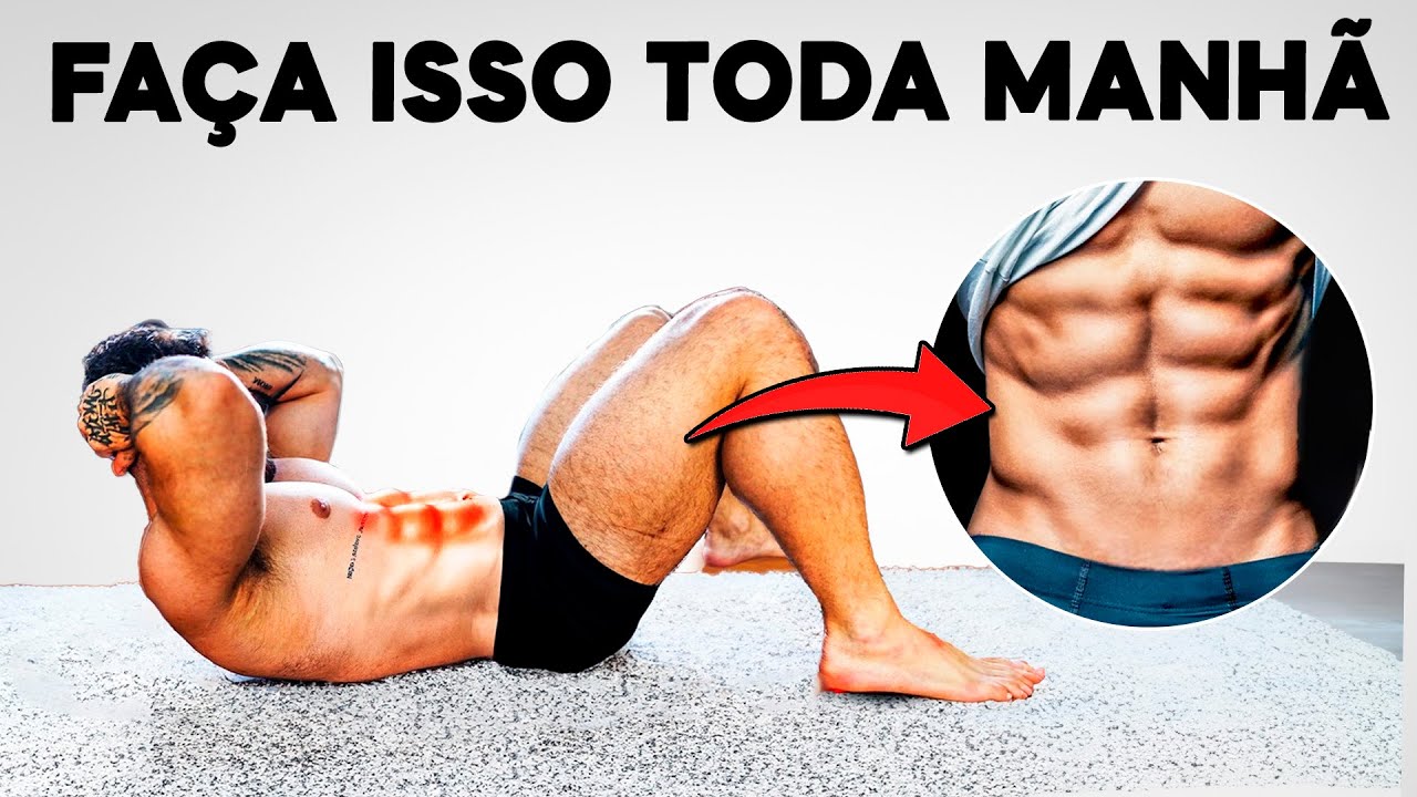 Tenha o Abdômen Definido Com Essa Rotina Matinal (EM CASA)