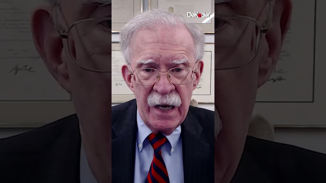 John Bolton Says Trump Has 'No Plan' for the Middle East Conflict | India & The World | DeKoder