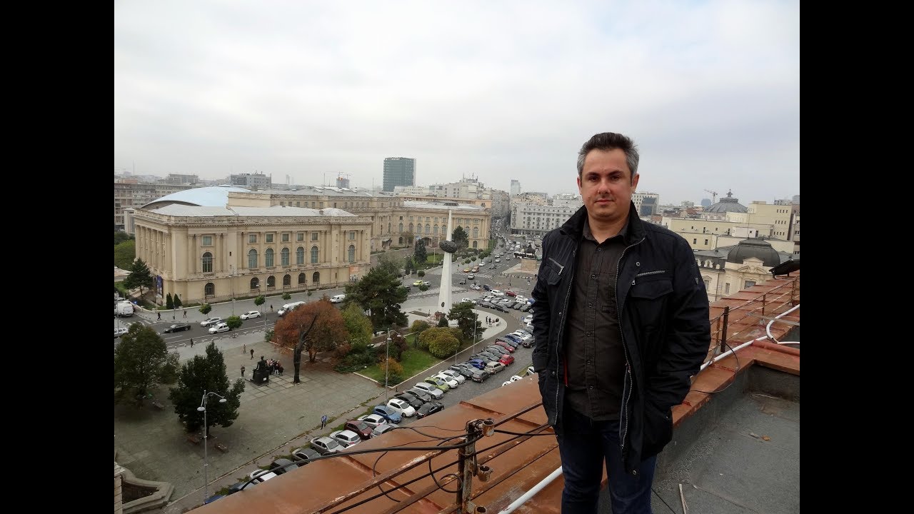 Acoperisul de unde a fugit Nicolae Ceausescu cu elicopterul in 1989. Video: Cristian Otopeanu