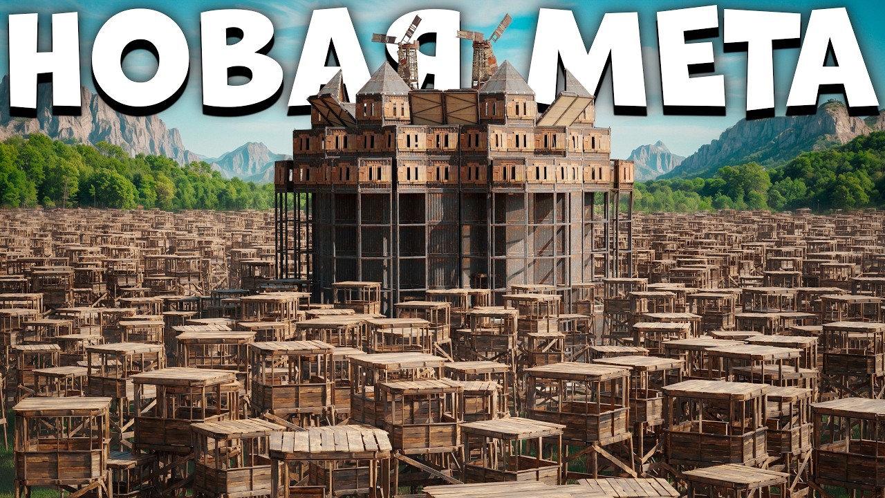 1.000 ВЫШЕК! НОВАЯ МЕТА КАК ИСПОРТИТЬ ДОМА СОСЕДЕЙ в Раст/Rust