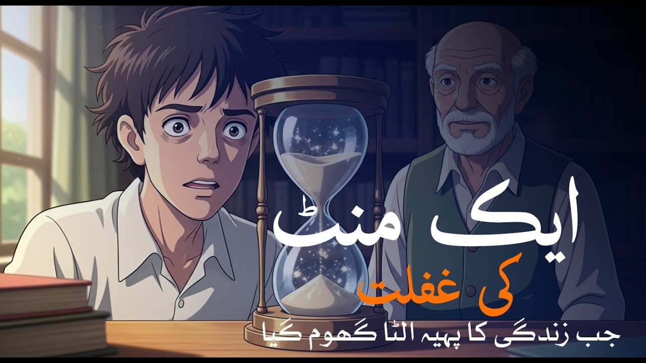 (سبق نمبر 03 ) | ایک منٹ کی غفلت (جب زندگی کا پہیہ الٹا گھوم گیا) #صرف_ایک_منٹ #وقت_کی_بربادی