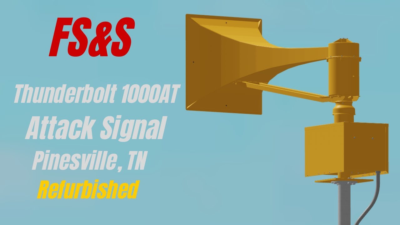 Federal Sign & Signal | Thunderbolt 1000AT | Siren Test | Pinesville, TN | Roblox