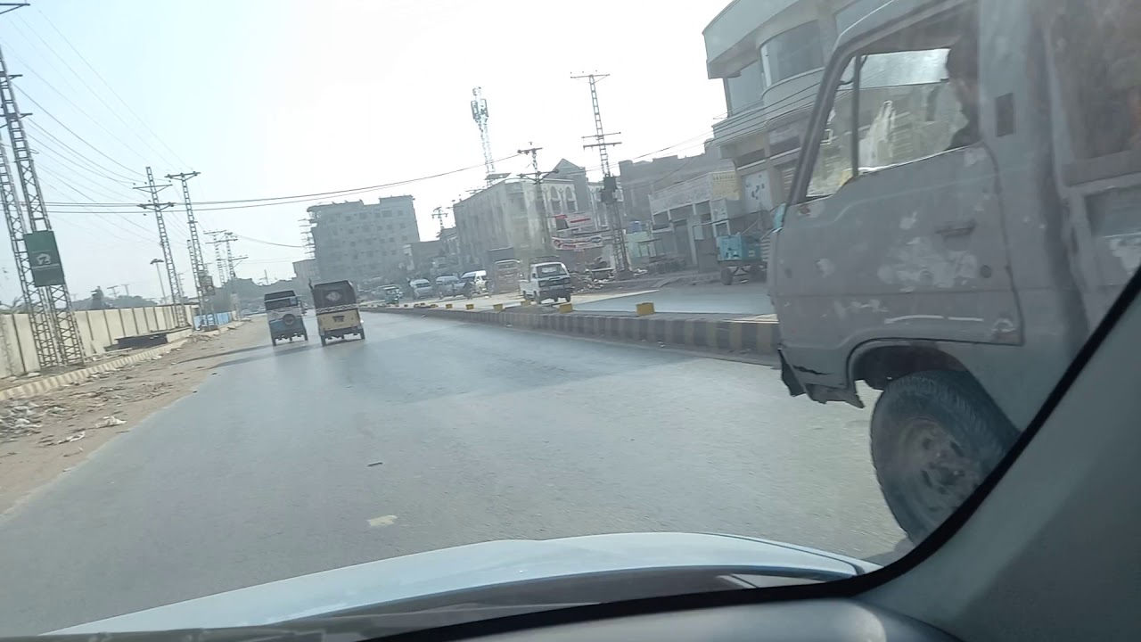 Road Trip Qasim Chowk to Hala Naka 20 Nov 2020