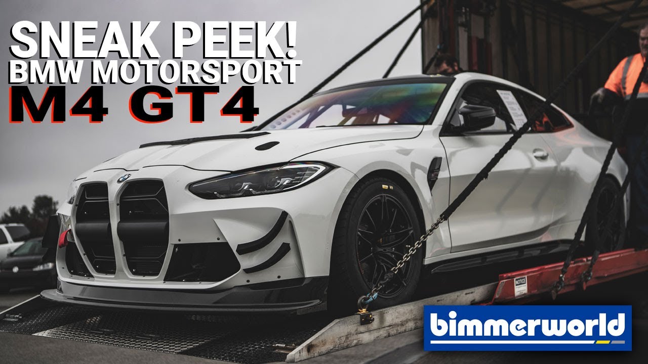 *Sneak Peek* BimmerWorld Racing BMW Motorsport M4 GT4 Delivery!