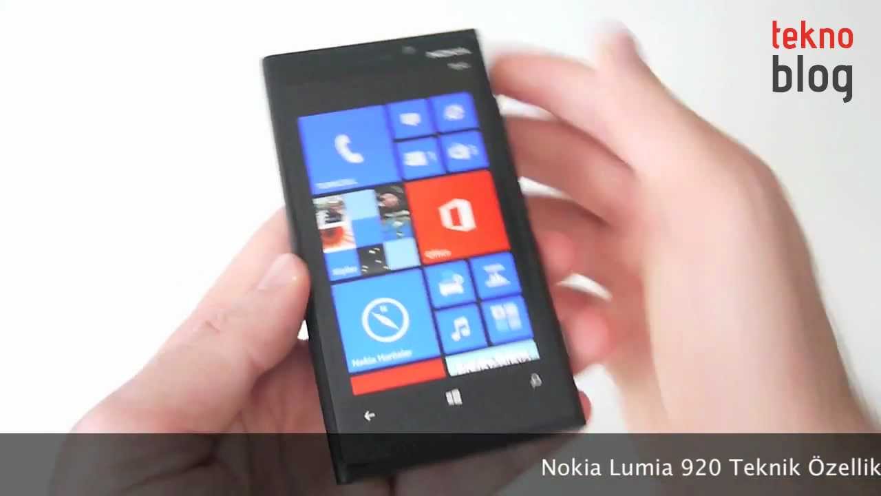 Nokia Lumia 920 İncelemesi