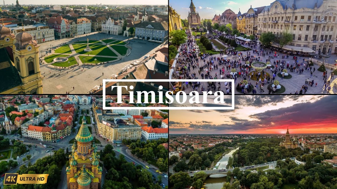 Discover Timisoara  - Fascinating 4k Walking Tour - Tourist Travel Channel