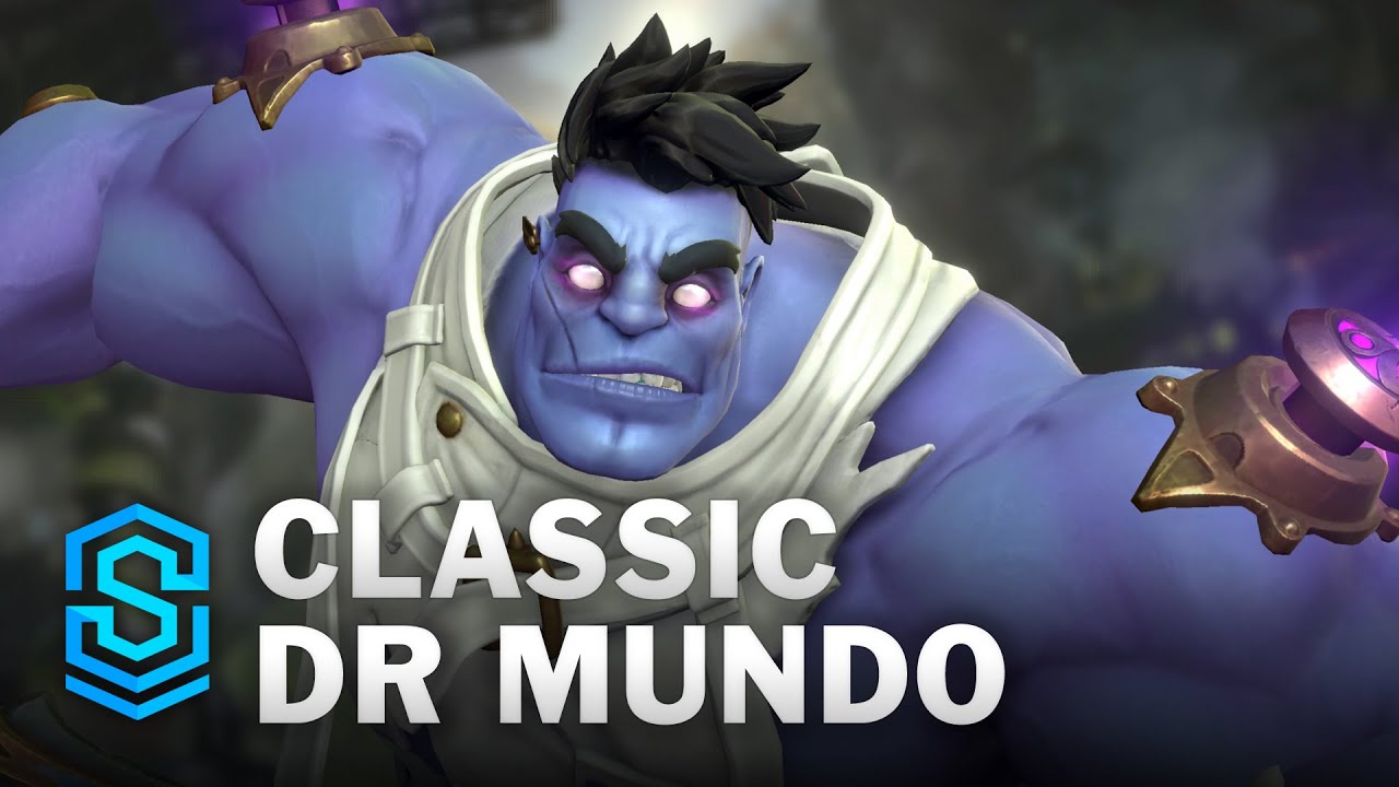 Classic Dr Mundo Wild Rift Skin Spotlight