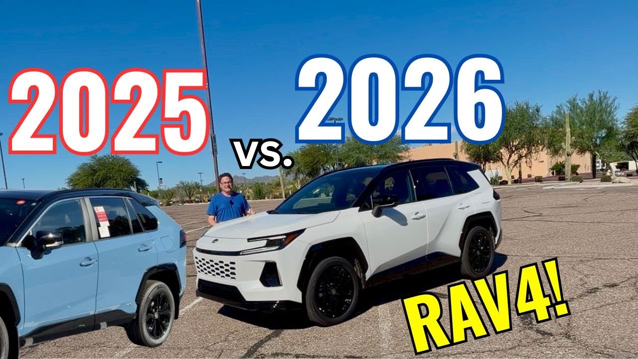 Битва: RAV4 XSE 2026 года против RAV4 XSE 2025 года: я сравниваю, чтобы вы могли решить!