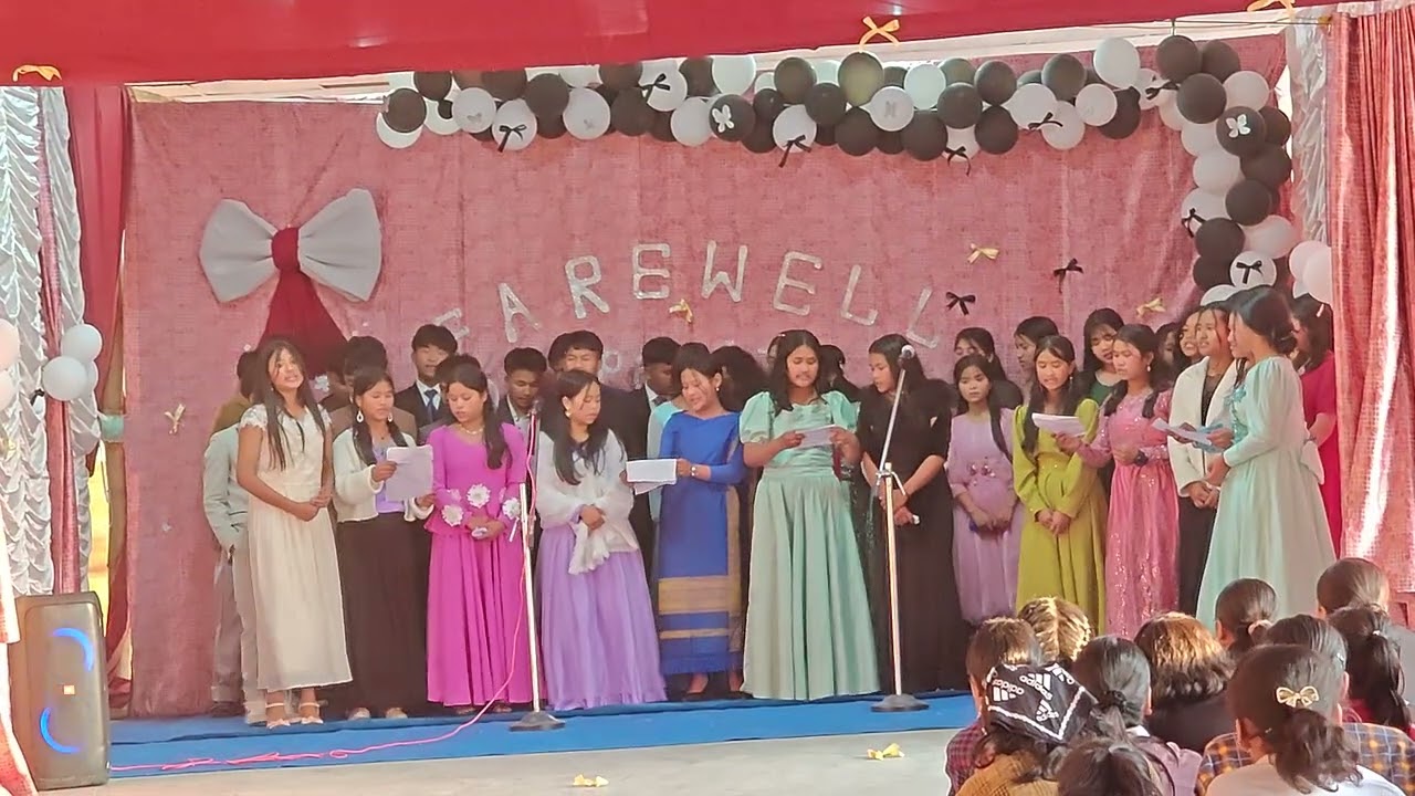 JNV MAWKYRWAT, FAREWELL PARTY, NVS, MEGHALAYA, SHILLONG, group dance,  khasi song , khasi dance 